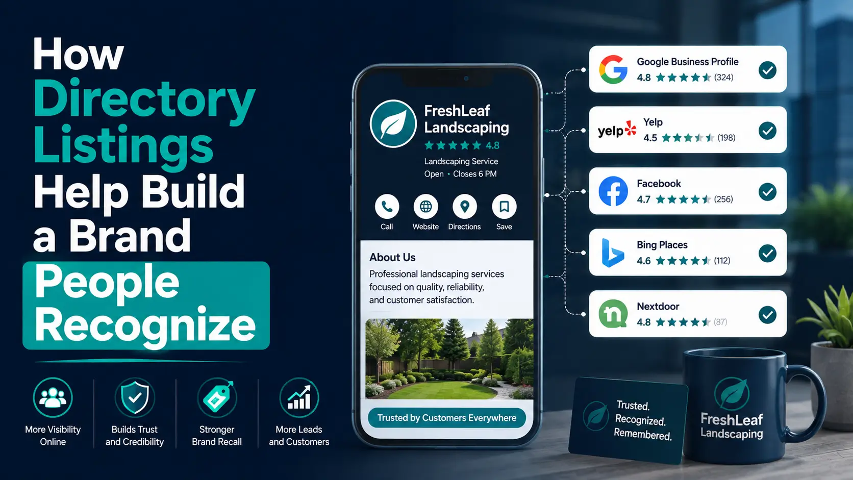 How Directory Listings Help Build a Brand People Recognize
