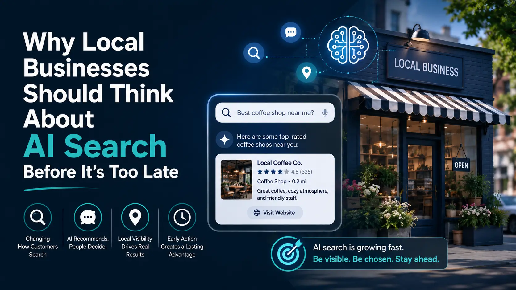 Why Local Businesses Should Think About AI Search Before It’s Too Late