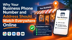 Why Your Business Phone Number and Address Should Match Everywhere Online